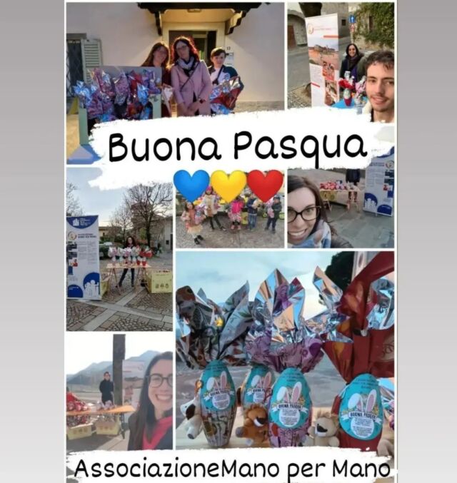 L'associazione Mano per Mano vi augura una Buona Pasqua!